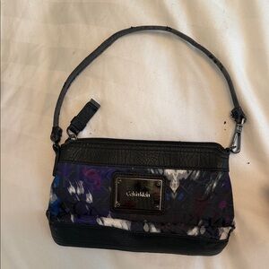 Calvin Klein Multicolor Wristlet with Black Accents
